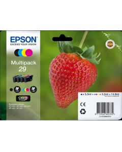 Epson 29 Ink Cartridges Multipack(Blk + 3 Colours)