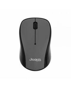 Jedel W920 Wireless Mouse, 1600dpi 2.4GHz Nano USB Black/Silver