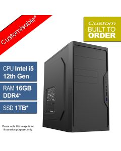 Intel Core i5 12400, 3B CIT Work V1.2, Home & Office PC