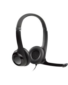 Logitech H390 Wired Stereo Headphones with Noise Cancelling Mic