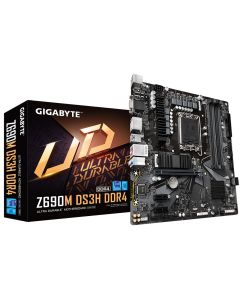 Gigabyte Z690M DS3H DDR4, s1700, mATX M/board