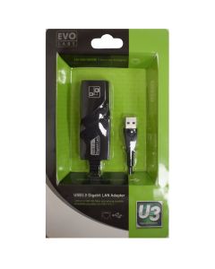 Evo Labs Gigabit USB 3.0 to Ethernet Adapter - NPEVO-USB2GIGETH