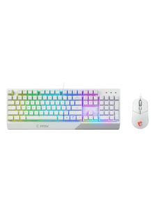 MSI Vigor GK30 Combo White, GK30 Gaming Keyb & GM11 Gaming Mouse