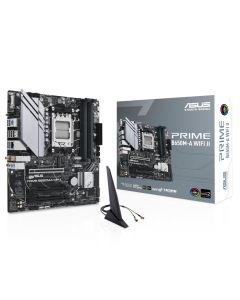 ASUS PRIME B650M-A WIFI II, DDR5, PCIe 4.0, 2xM.2, mATX