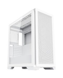 CiT Pro Creator XE Mid-Tower E-ATX PC White Case With Mesh Front