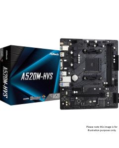 Asrock A520M-HVS, AM4, mATX, 2xDDR4, VGA/HDMI, M.2/SATA