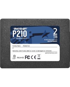 2TB Patriot P210 2.5" SSD, SATA 3, R:520MB / W:430MB/s
