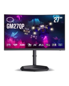 Cooler Master 27" Curved Monitor, VA, 2560x1440, 240Hz, 1ms