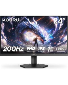 23.8" Koorui IPS Monitor 200Hz/1920x1080/1ms/2xHDMI/D.Port
