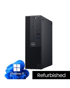 Intel Core i5 8400 8GB 256GB SSD W11P, Dell 3070 SFF Refurb PC