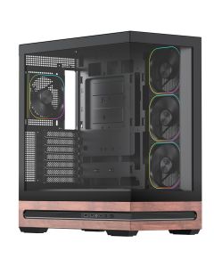 Vida Elegance Black ARGB Gaming Case w/ Glass Side & Front